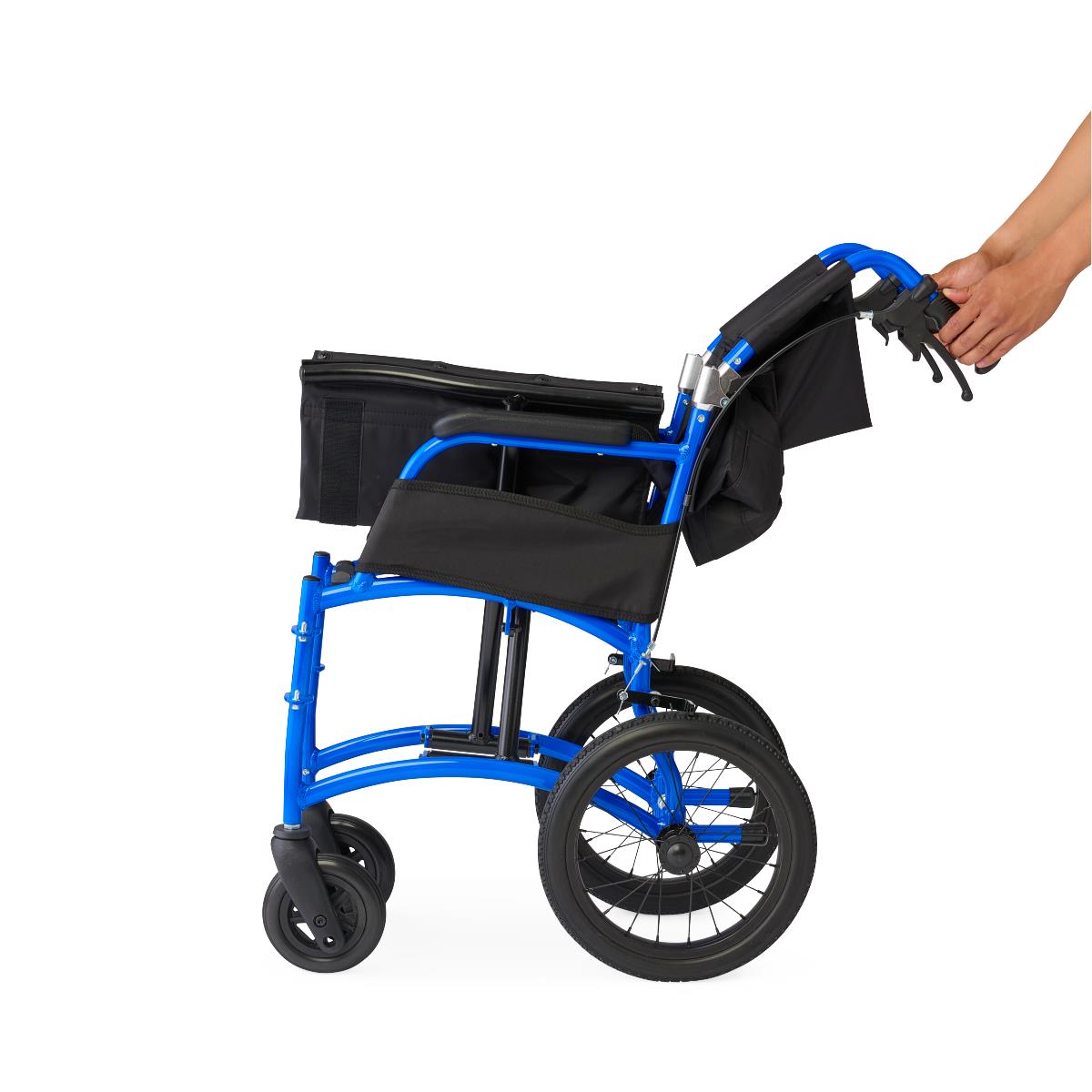 Zero G Transport Chair, Blue - Image 3