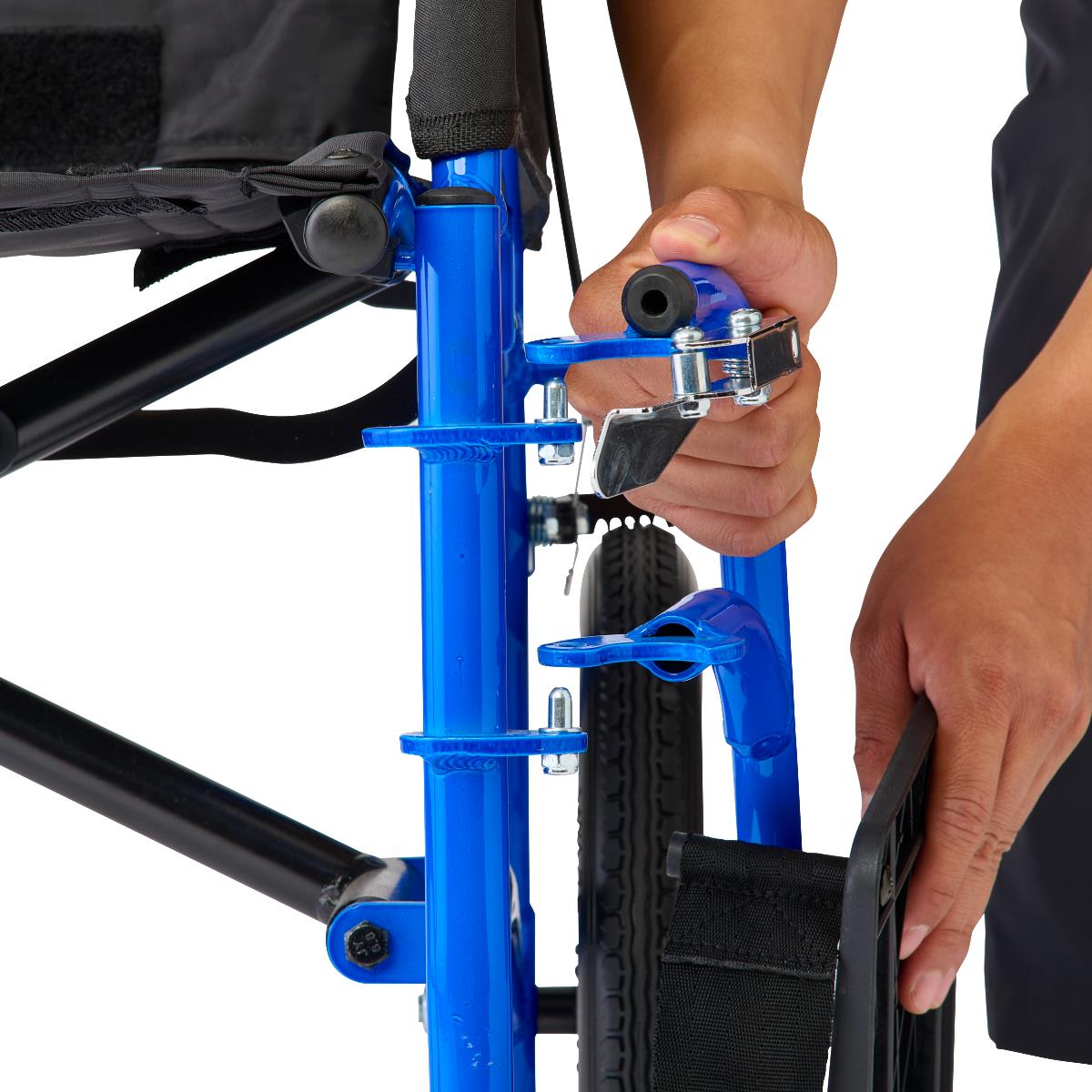 Zero G Transport Chair, Blue - Image 4