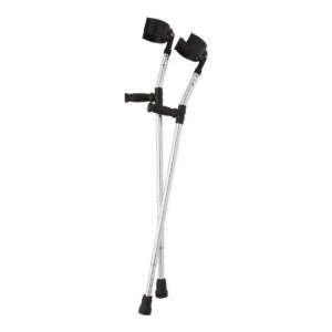 Medline Aluminum Forearm Crutches, Tall Adult