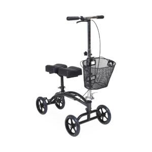 Drive Steerable Knee Walkers with Adjustable Height